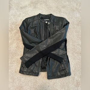 Express leather jacket